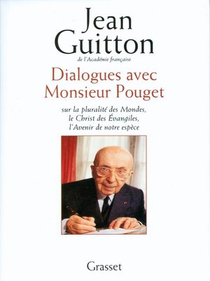 cover image of Dialogues avec monsieur Pouget